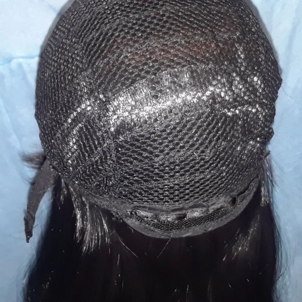 JET BLACK Long Wavy Synthetic